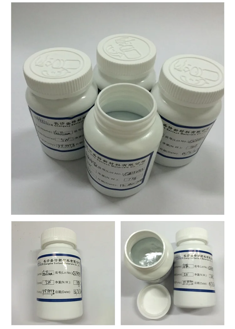 99.99% 99.999% Gallium Used For Ga Compounds,Gan Wafer,High Purity 4n ...