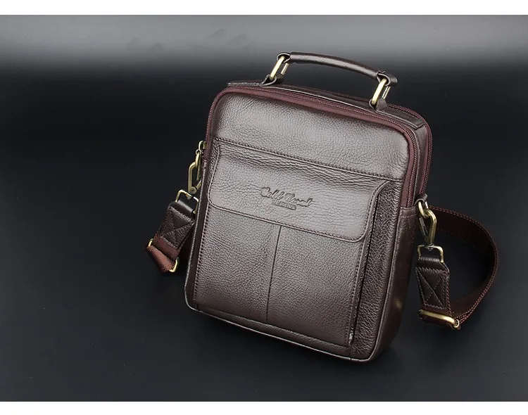2016 hot sale men’s messenger bags 100% natural genuine leather ...