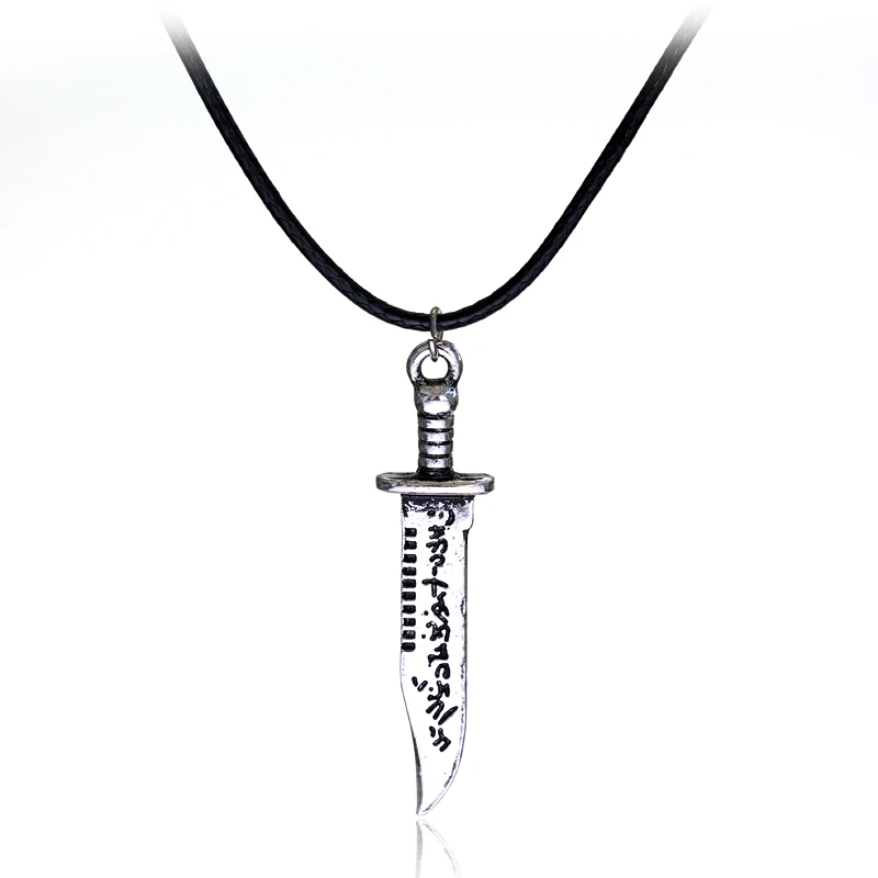 Supernatural Ruby's Demon Killing Knife Pendant Necklace for Men Leather  Chain