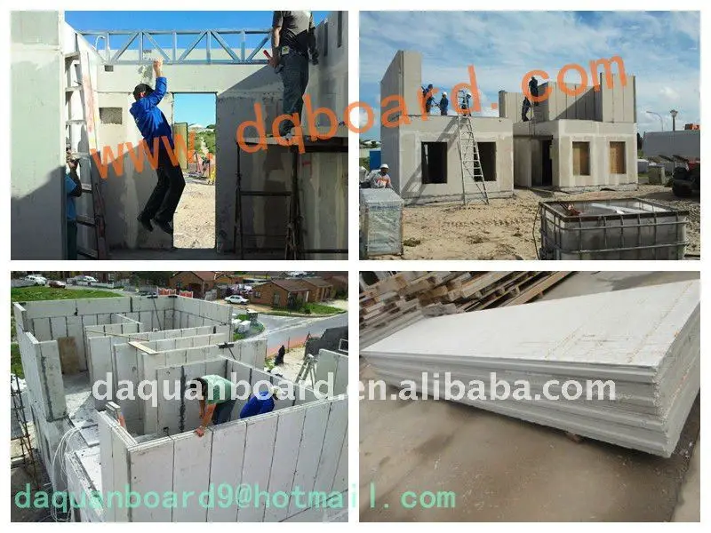 Two Floor House Built by Foam Concrete Wall Panels