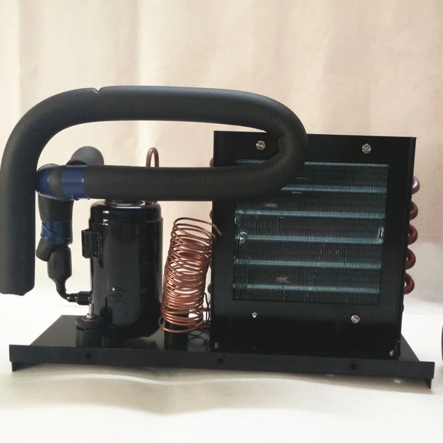 12/24/48V DC Refrigeration Mini Compressor Condensing Cooling Unit