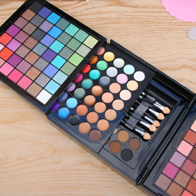 BLUESKY Beauty Weihnachts-Set – Mit Gellack, Lipgloss, Lidschatten & Powder