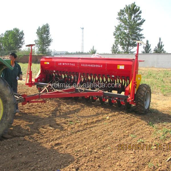 Tractor Trailed Wheat Seeder No Tillage Seed Drill