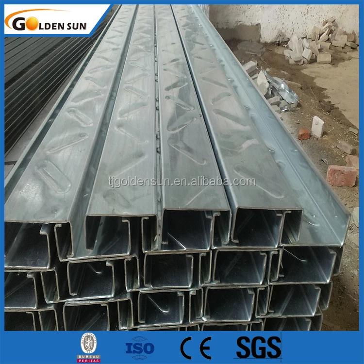 Galvanized Steel Main Runner C Type Channel Steel c Channel Steel Price for Ceiling