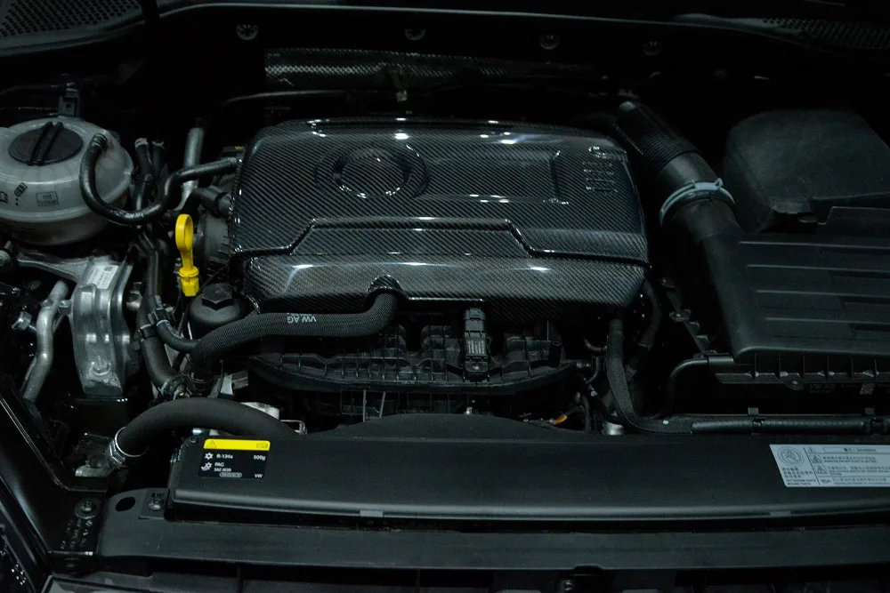 Carbon Fiber Engine Cover for VW Golf GTI MK7 R 14-18