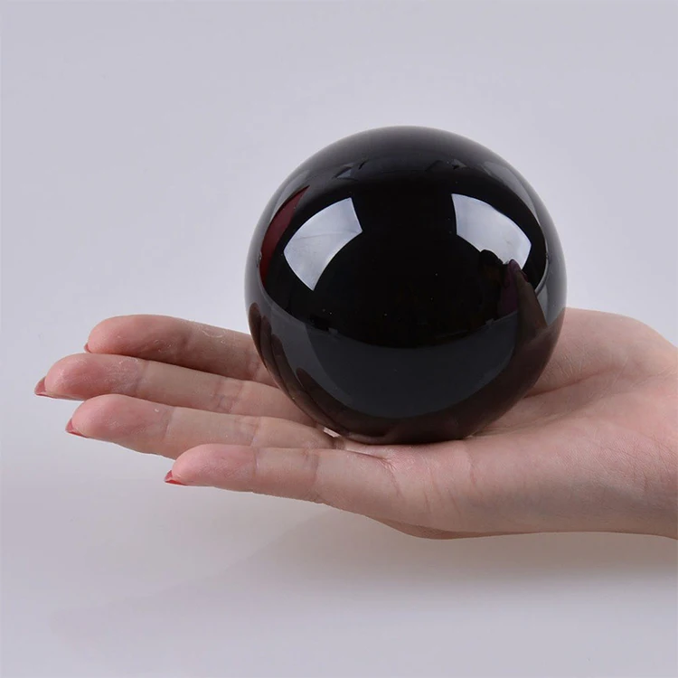 Acrylic Glass Ball Sphere 80ミリメートルblack Plexiglass Magic Jet Crystal Ball Buy 80 ミリメートル黒プレキシガラスマジックジェットクリスタルボール アクリルガラス球 黒ガラス大理石ボール Product On Alibaba Com