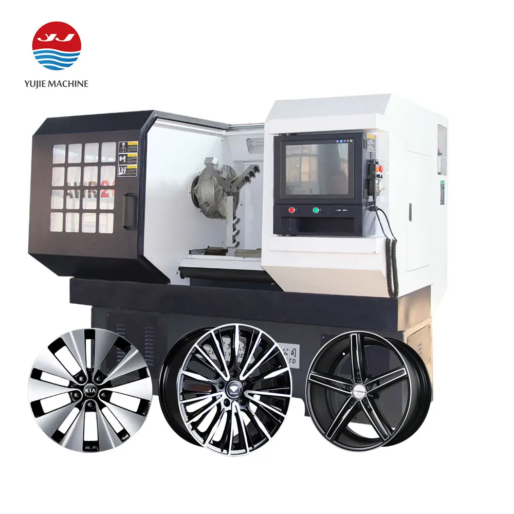 Fully Automatic CNC Diamond Cut Machine CNC Machine for Rims AWR32H Rim up to 32 Inch