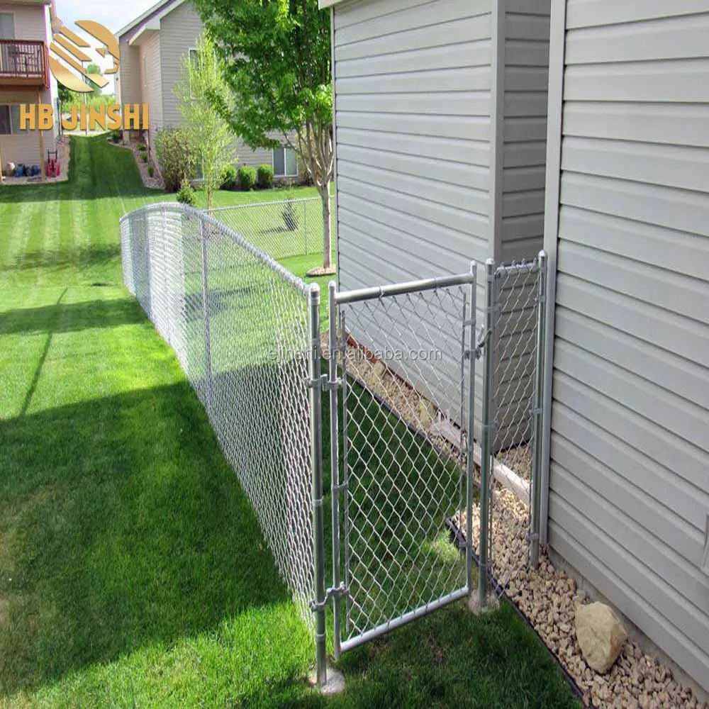 4ft H X10ft W Used Chain Link Fence Gate Panels Chain Link Fence Double