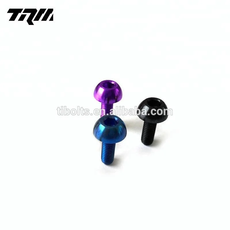 
 Ti6Al4V класс 5 титановый роторный диск болты M6x17 для мотоциклов Honda  