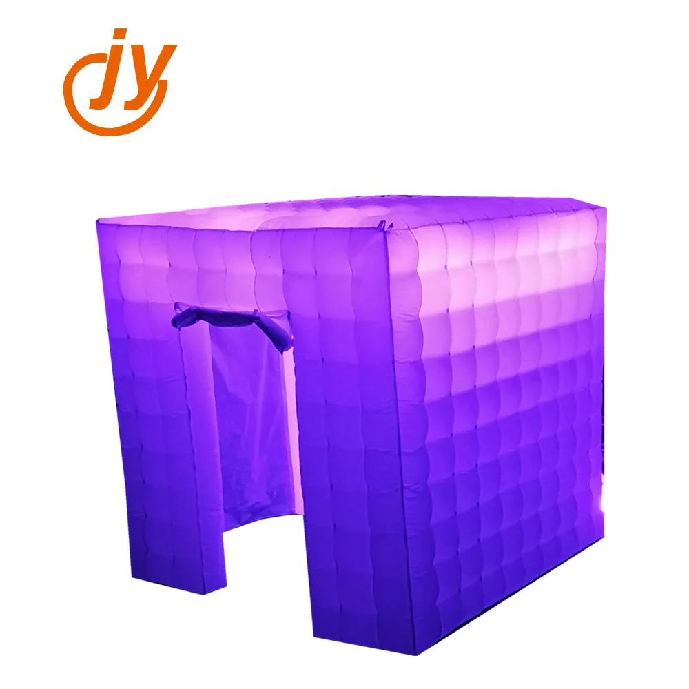 Высококачественная надувная светодиодная фотобудка для коммерческого съемки в аренду 2 5x2 5