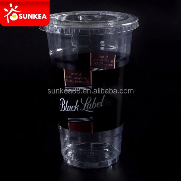 Disposable PET Plastic Juice Cups and Lids - Buy Plastic Juice Cups,  Plastic Cups, PET Plastic Cups Product on Food Packaging - Shanghai SUNKEA  Packaging Co., Ltd.