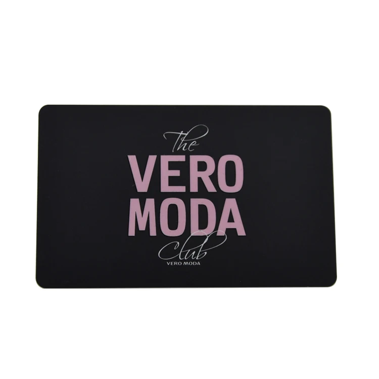 CMYK Printing CR80 Plastic PVC Membership Gift Card With QR Code Plastic Card
