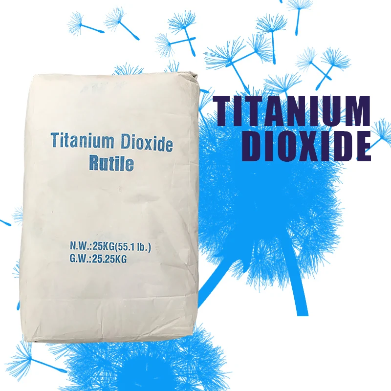 Industrial Grade Titanium Dioxide (TIO2) Good Tint Reducing Power Rutile for White Pigments