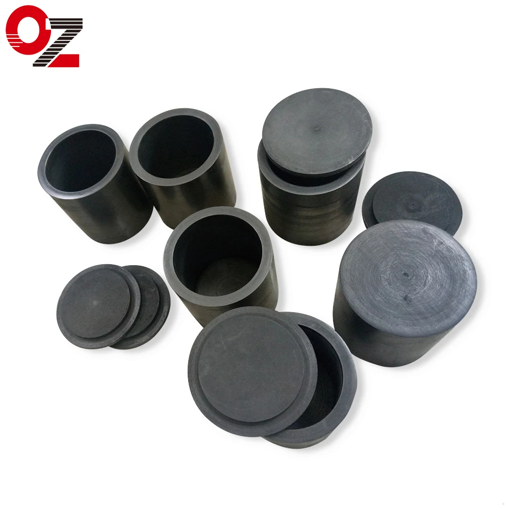 Горячая продажа графитовый тигель с крышкой