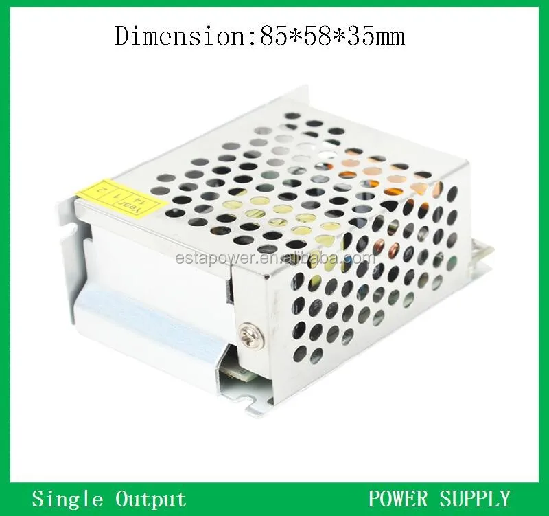 S-25-12 LED-voeding – 12V 2,1A, Compact En Energiezuinig, Geschikt Voor Industriële Apparatuur En LED-verlichting