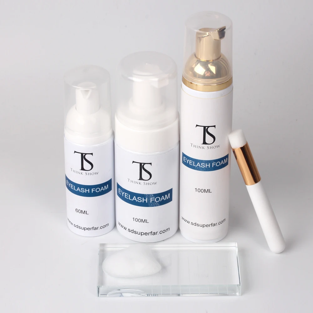 
 Оптовая продажа, без масла, пенопласт для ресниц, очищающее средство для наращивания ресниц, частный бренд, шампунь для ресниц  