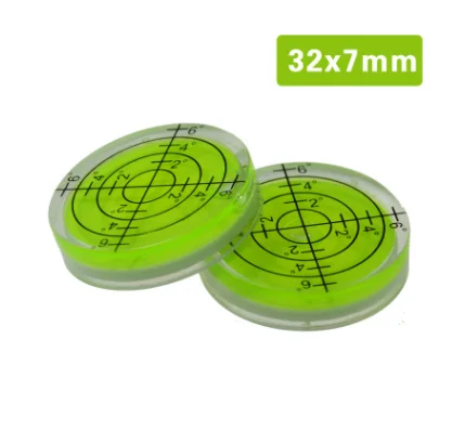 Universal Level Plastic Precision Bubble Level Parts Round Spirit Level Bubble Popular and Easy to Use