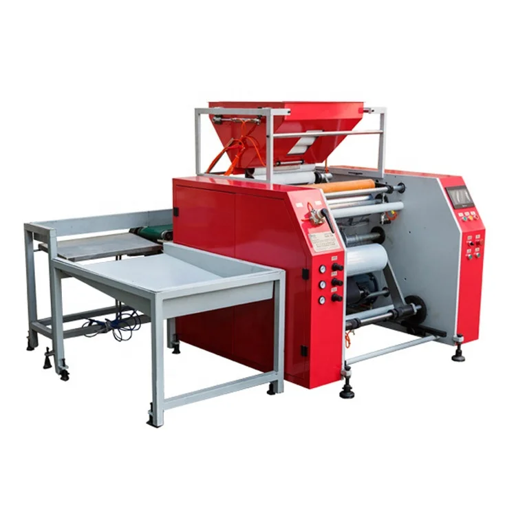 Wholesale Price 3 Shaft Automatic Stretch Film Rewinder High Speed Film