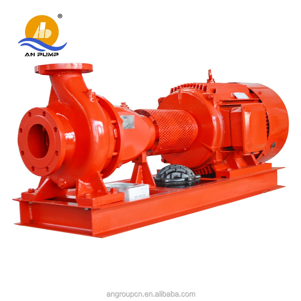 Fire Fighting Centrifugal 100hp Electric Water Pump Fire Pump