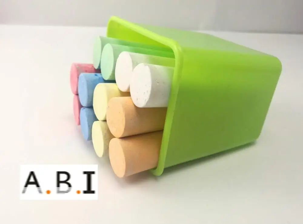 
 Нетоксичный большой цветной карбонат кальция, большой тротуарный белый мел  