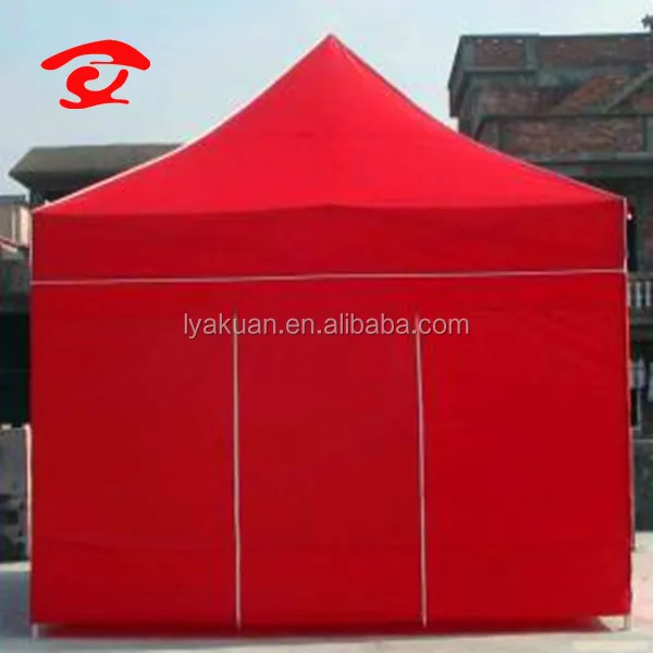 High Quality 3X3m 3X4.5m Spring Steel Wire Pop up Tent Folding Canopy Tent With Side Walls