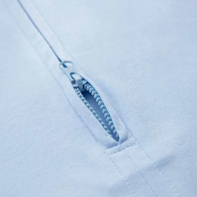 BKD 100% хлопковый мягкий спальный мешок на молнии для малышей детей Детский с индивидуальным дизайном OEM-сервис натуральный хлопок