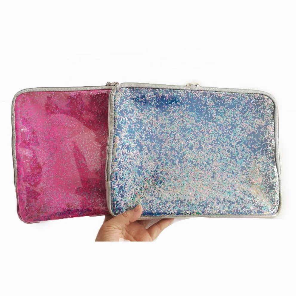 sequin laptop bag