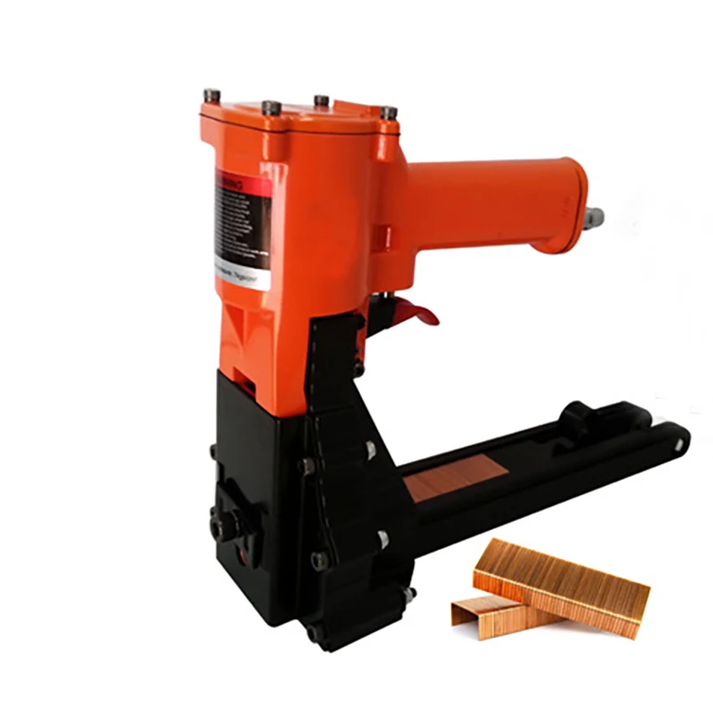 Corrugated Carton Box Nail Stapler Handheld Pneumatic Stapler