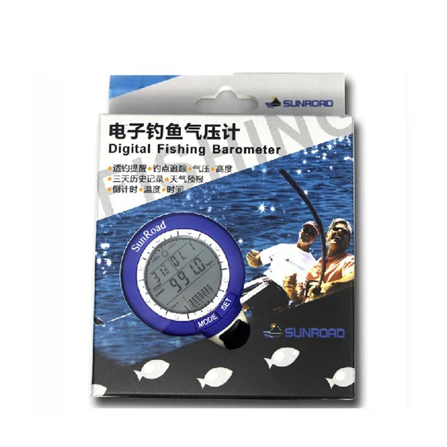 Sunroad Multi Purpose Electronic Fishing Barometer Temperature