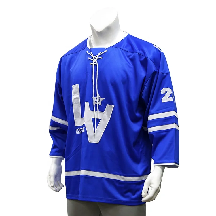 Индивидуальная Мужская сублимационная печать пустая хоккейная Майка