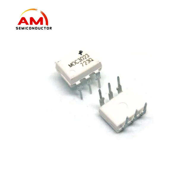 20PCS FAIRCHILD MOC3023 Optoisolators Transistor Output DIP-6 D11