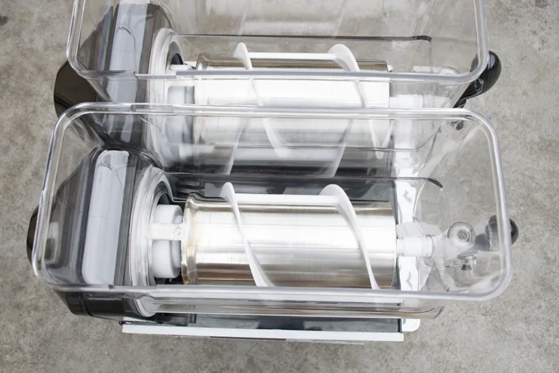 High Quality Single Double 3 Barrel Slush Machine Table