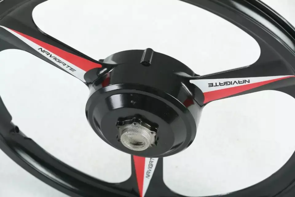 2018 New Style 3 Tri Spoke 20 Inch Spoke Integral Magnesium Alloy Electric Bike Wheel