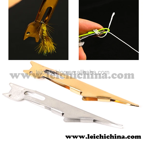 fishing lure knot tying tool