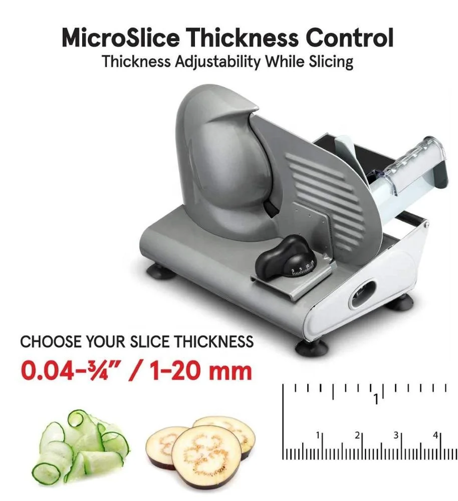 Slight Sound Multi-function Vegetable Slicer Cutter Electric Food Vegetable Slicer Shredder Mini Fresh Meat Slicer Machine