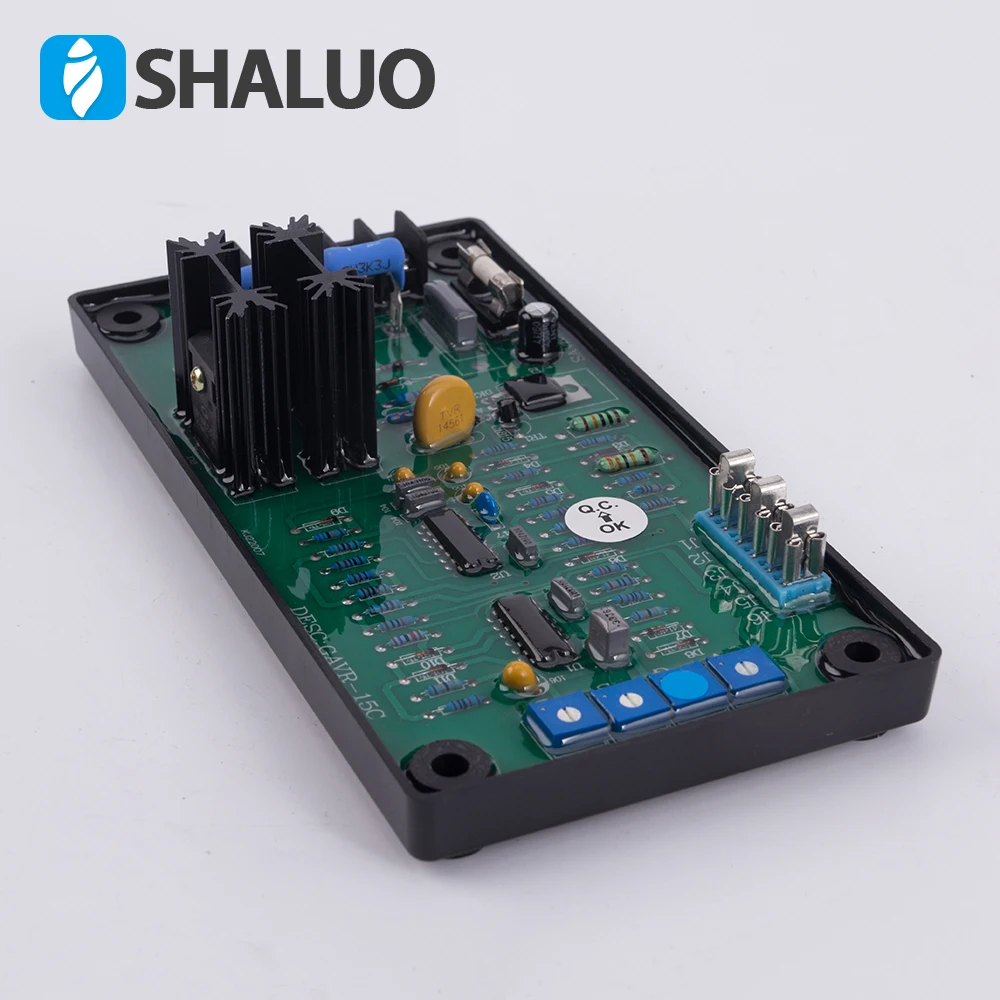 Universal Brushless Generator Automatic Voltage Regulator 500kva AVR GAVR 15A 15B 15C Genset Spare Parts
