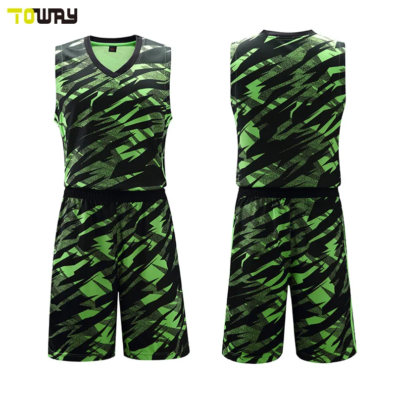 BETHERIVAL Wholesale Sublimation Reversible Basketball Jersey Uniform