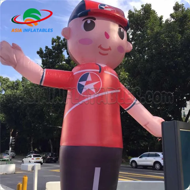 Caltex Blow up Advertising Man with Waving Hands