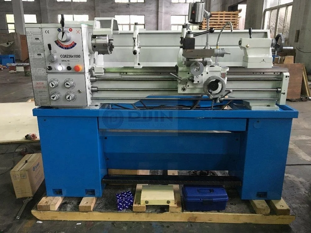 Metal Lathe Machine CQ6236 Horizontal Bench Lathe 1000mm Medium Duty Manual Engine Lathe