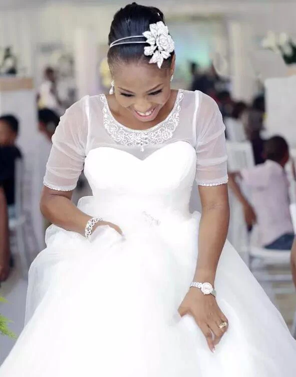XL XXL XXL XXL Plus Size Bridal Ball Traditional African Wedding Dresses for Fat Girl