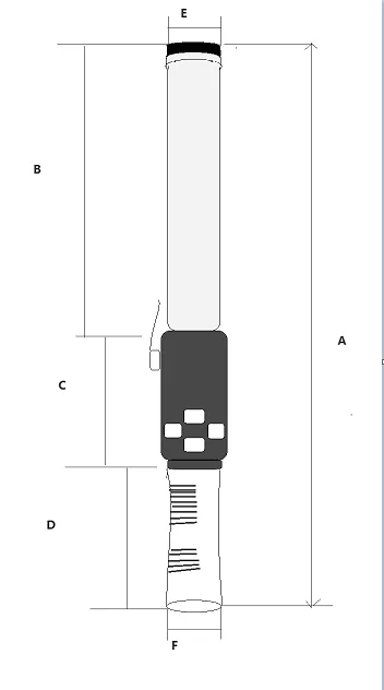 Три цвета полиции использование жезл регулировщика с подсветкой