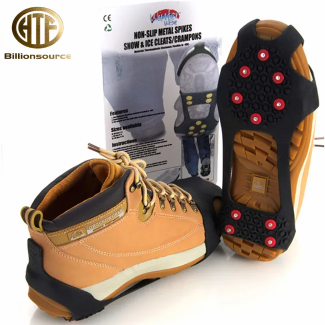 Нескользящие ледяные мужские походные принадлежности ботинки походные ботинки чехол