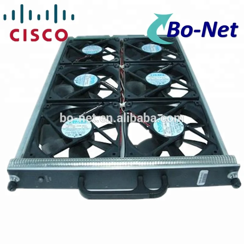 Оригинальный Используется CISCO WS-C6K-6SLOT-FAN2 6 слот высокая скорость вентиляторов