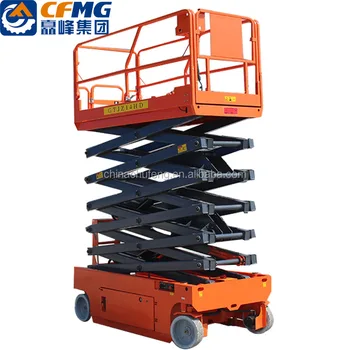 Mobile Hydraulic Electric Self Propelled Scissor Lift Table Elevated ...