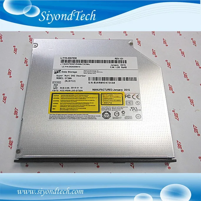 Новый DVD RW привод GT30N для ноутбука Dell Inspiron 14 3420 P22G P22G004