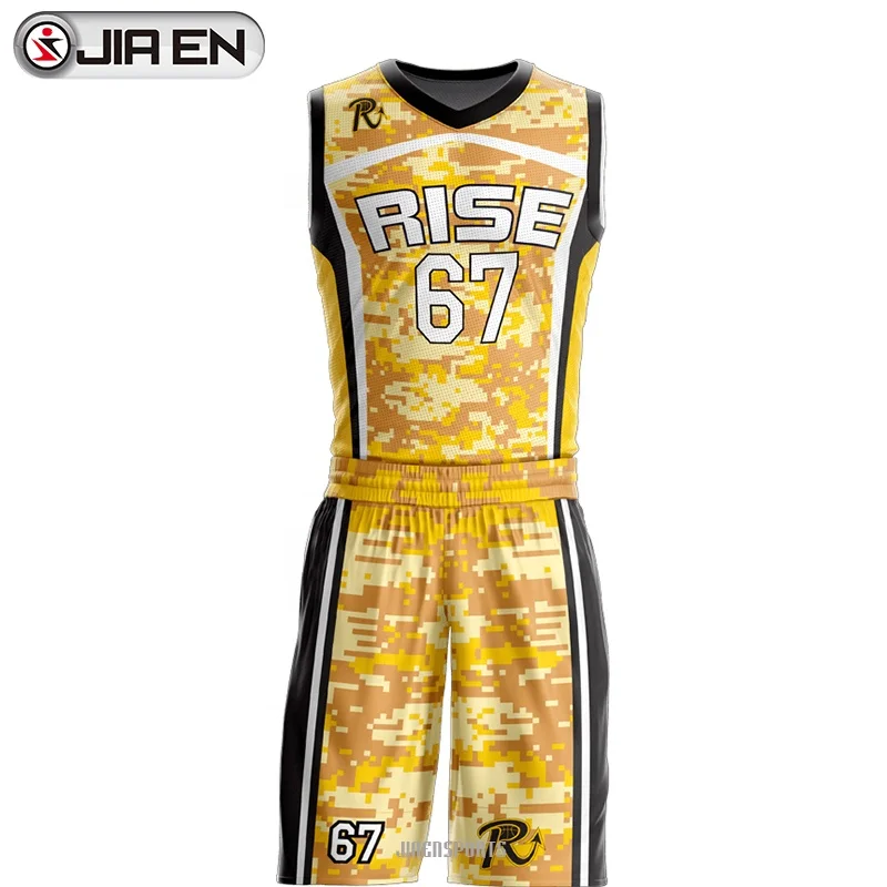  Custom Camouflage Basketball Jersey Personalized