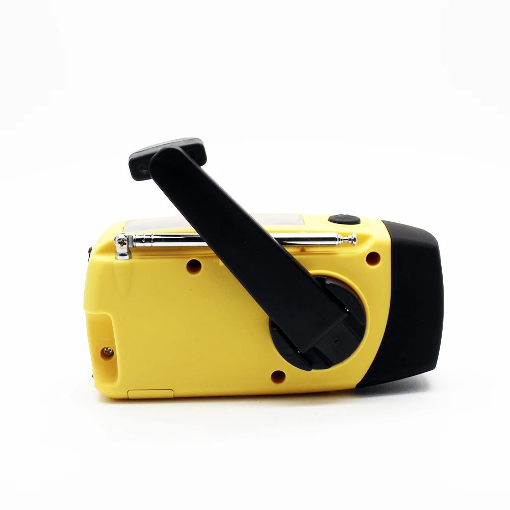 Hand Crank Generator Solar Hand Crank Amateur Dmr Radio Solar Power Tv and Radio with Torch and Power Bank