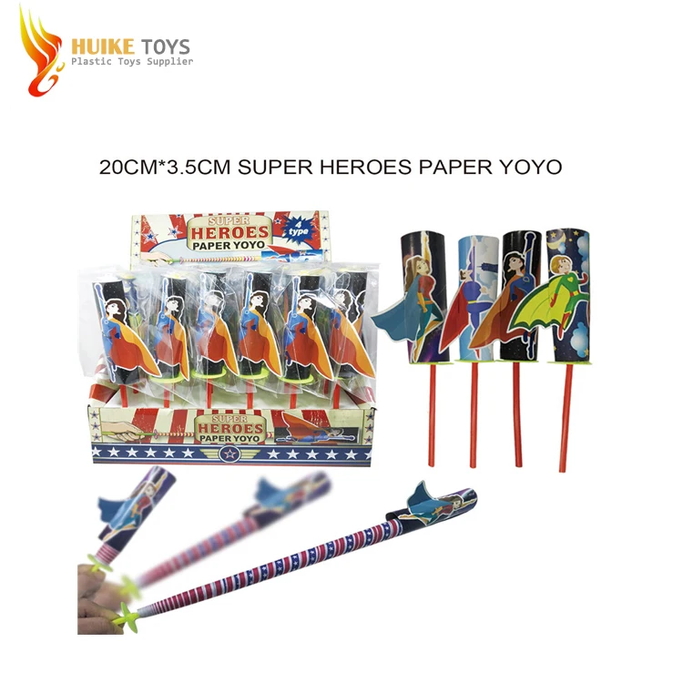 Оптовая продажа, детская игрушка, украшение для вечеринки, китайский выдвижной бумажный йо-йо