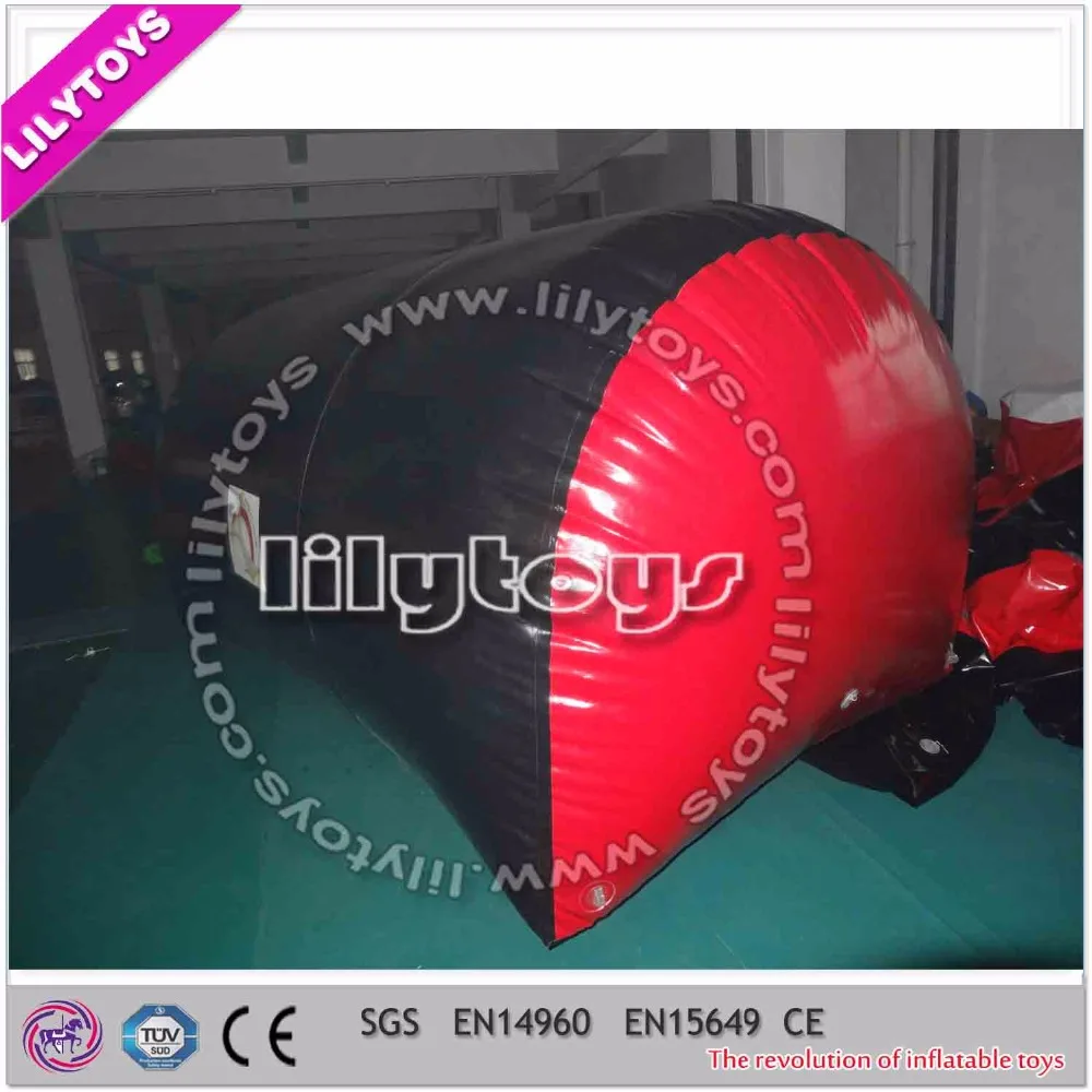 Guangzhou Lilytoys, дешевые гигантские надувные бункеры для пейнтбола из ПВХ