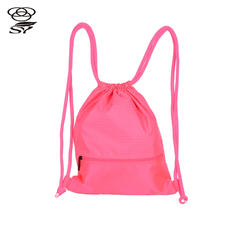 Light Weight Easy Carry Book Small Medium Large Rope Bag With Sling Hook